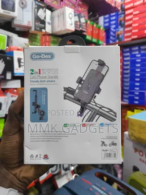 GO DES 2in1 Motorcycles,Bicycles Phone Holder