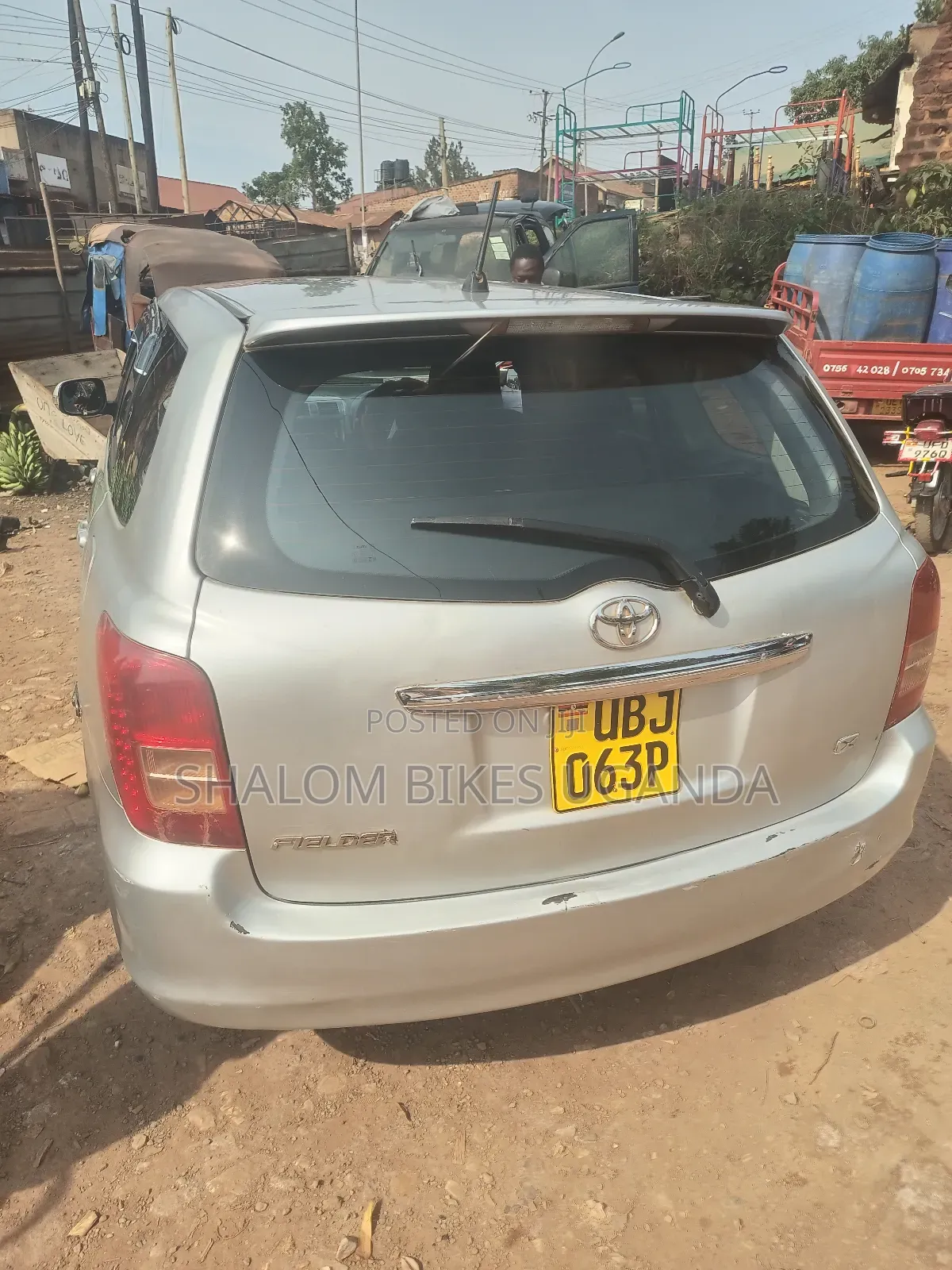 Toyota Corolla Fielder 2010 Silver