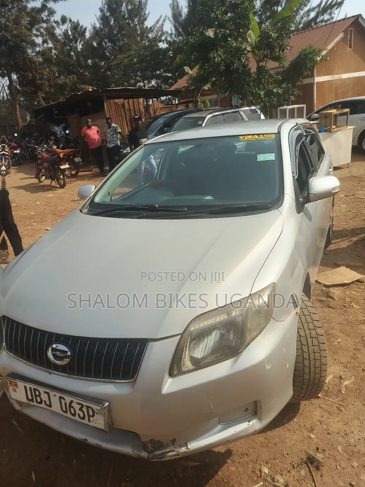 Toyota Corolla Fielder 2010 Silver