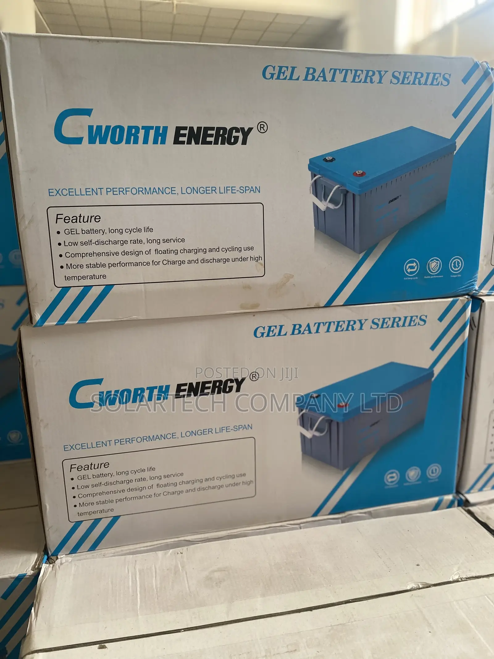 200ah Solar GEL Batteries Cwort