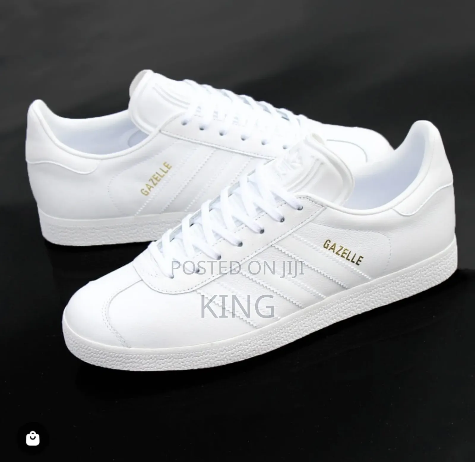 Adidas Gazelle Trainers White Sneakers