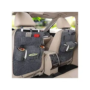 2 Pieces of Car Back Seat Organizer - Multi-Colours .
