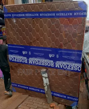 High Density Rosefoam Mattress.5*6*8inches.( Brown)