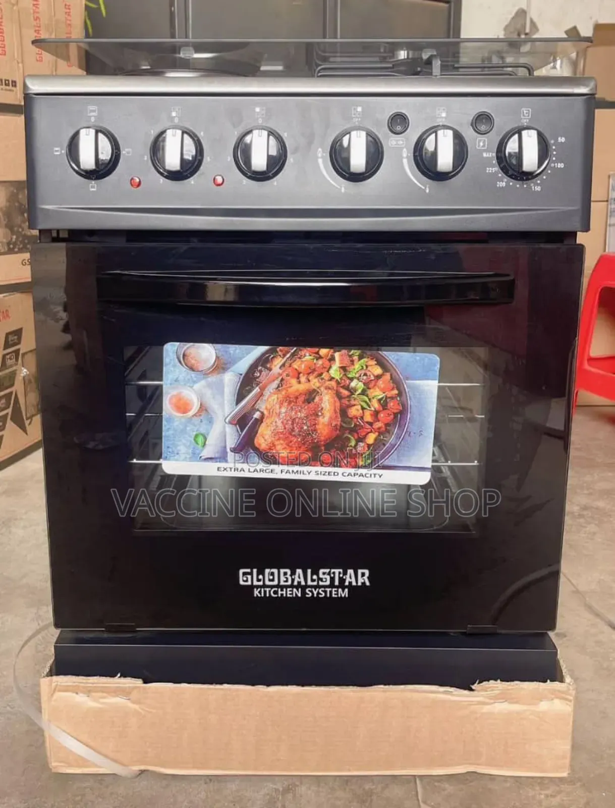 Globalstar Cooker 2gas+2electric 60*60cm/Cooker 2+2 60*60cm