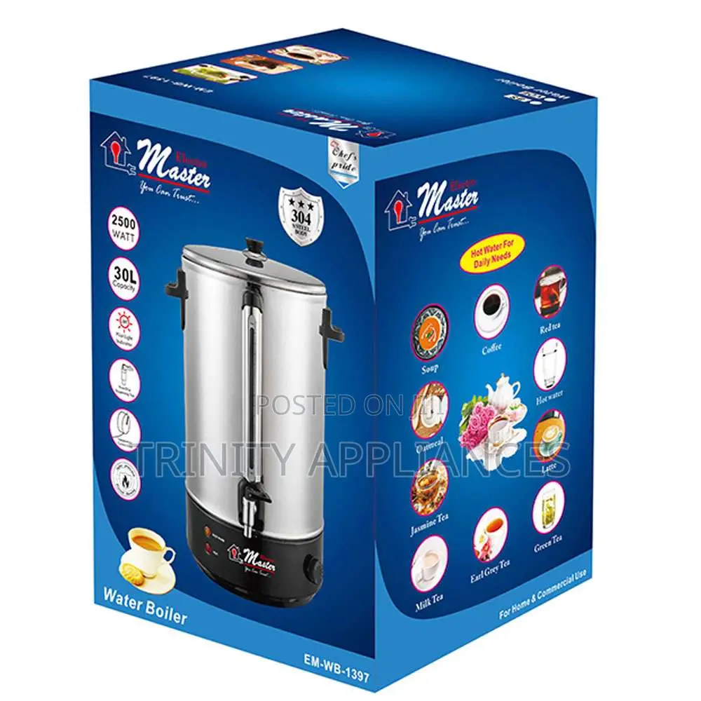 Electro Master Water Boiler/Kettle 10L , 20L And 40L