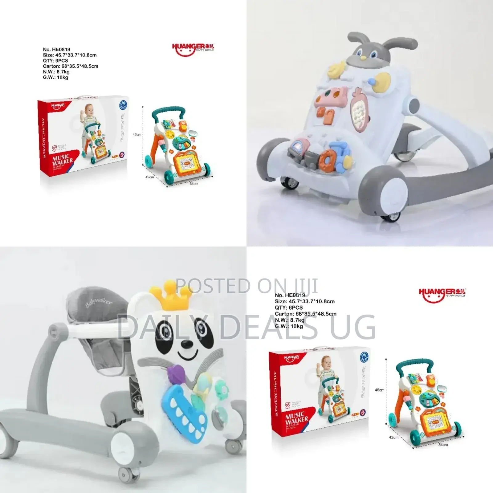 Kids Musical Baby Walker