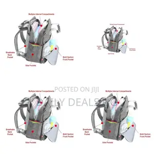 Photo - Back Packing Baby Diaper Bag