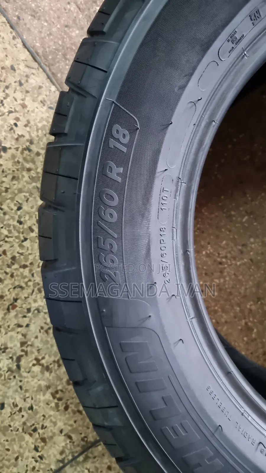 265/60r18 Michellin Foreign Used