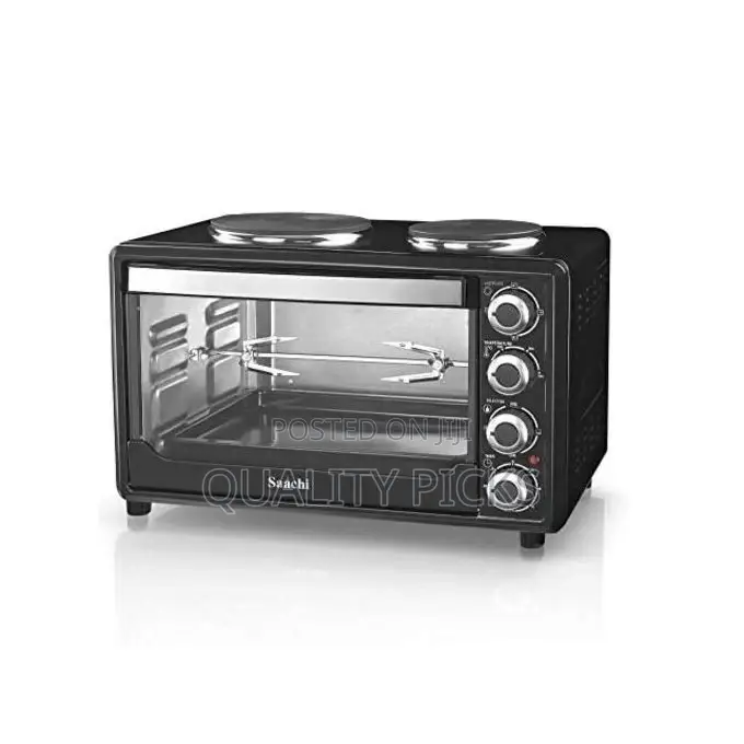 30 Litres Saachi Electric Oven With 2 Hot Plates