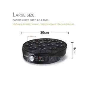 Sonifer Household Electric Non-Stick Pancake Maker-Black.