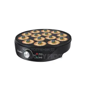 Sonifer Household Electric Non-Stick Pancake Maker-Black.