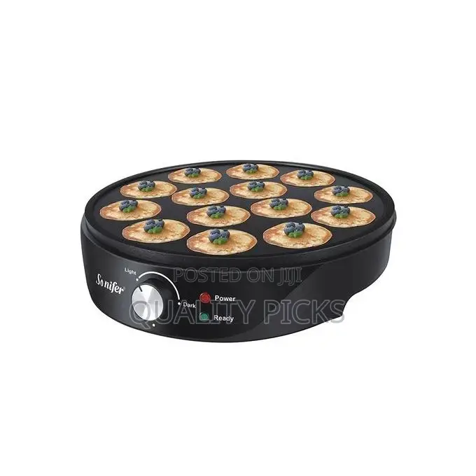 Sonifer Household Electric Non-Stick Pancake Maker-Black.