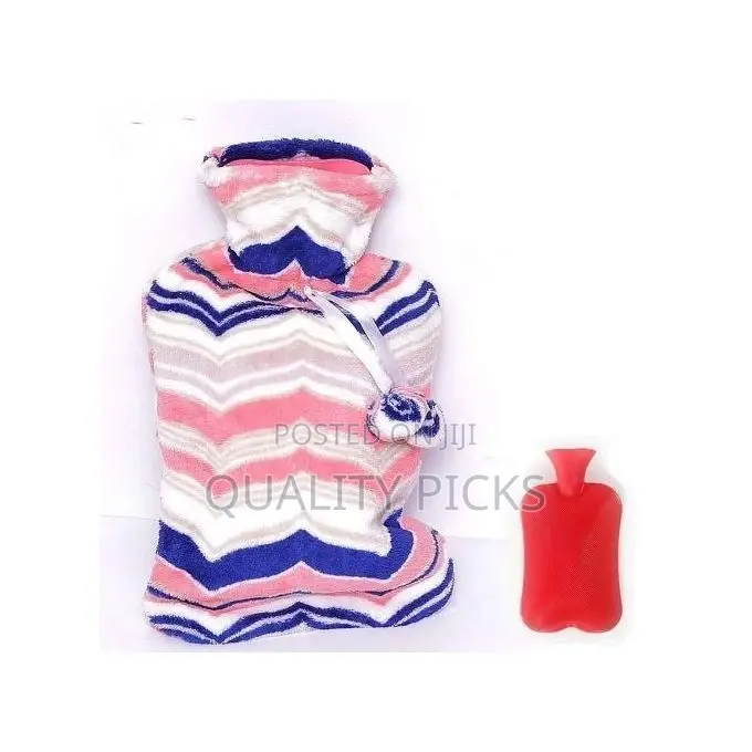 Hot Water Bottle With Faux Fur Cover 1700ML