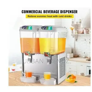 36 Litres 2 Tap Commercial Electric Juicedispenserandcooler