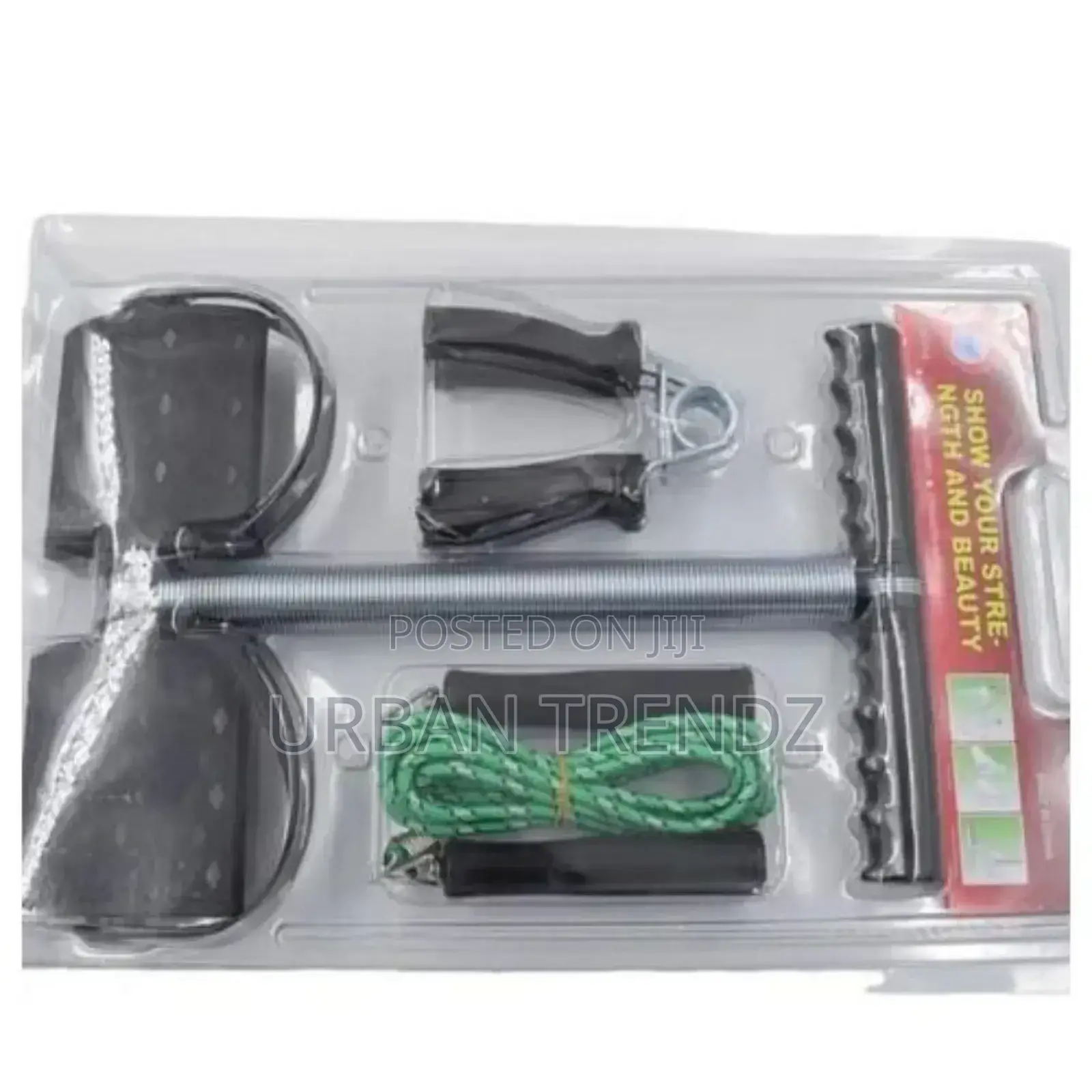 3 In 1 Exercise Body Fitness Tummy Trimmer With Rope Hand