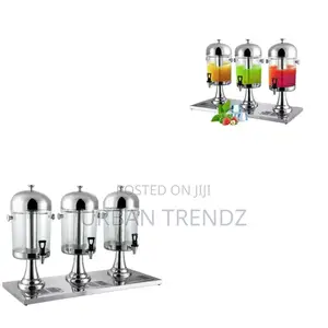 24 Liters Tripple Beverage Juices Dispenser With a Rod
