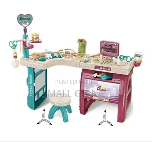 Doctor Medical Set Toy Desk With Sound Light for Toddlers