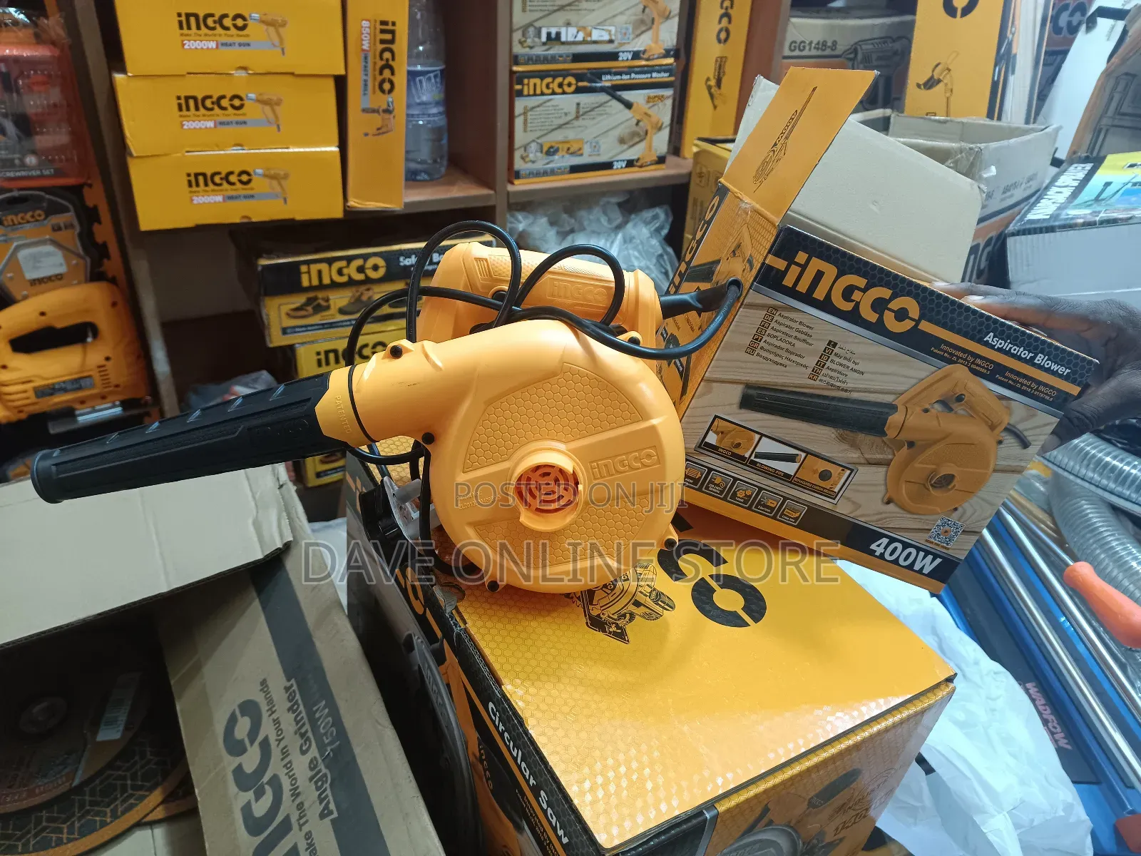 Ingco 400w Aspirator Blower and Vacuum Machine