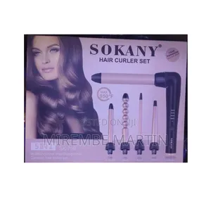 Sokany Electric Hair Curler Set.