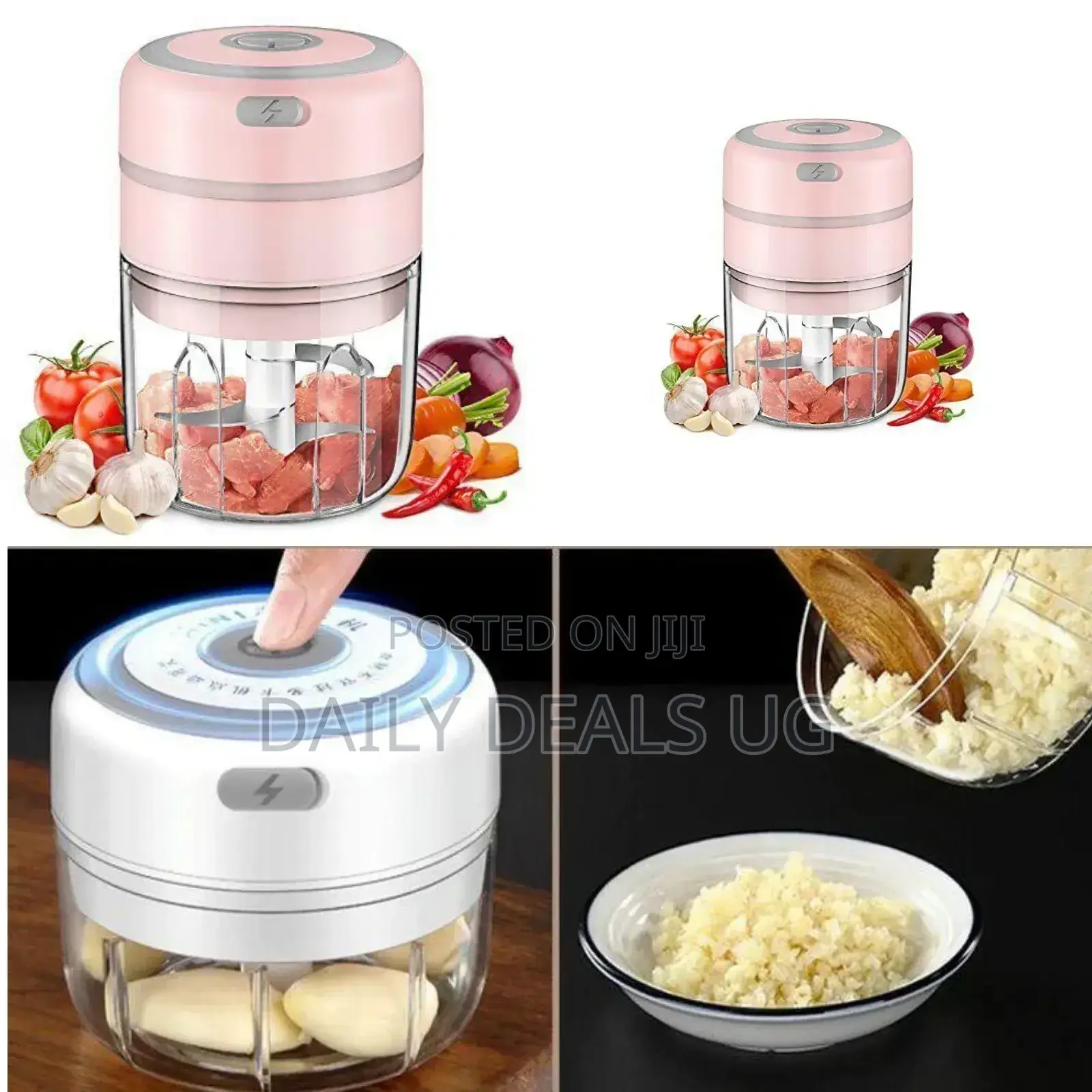 Automatic Garlic Press