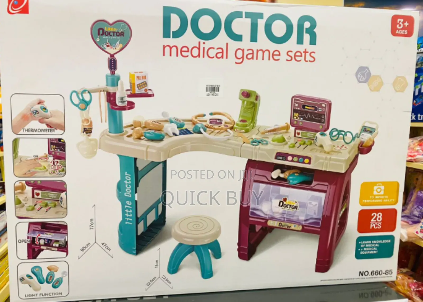 Amazing Educational Doctor Kids Medical Game Set