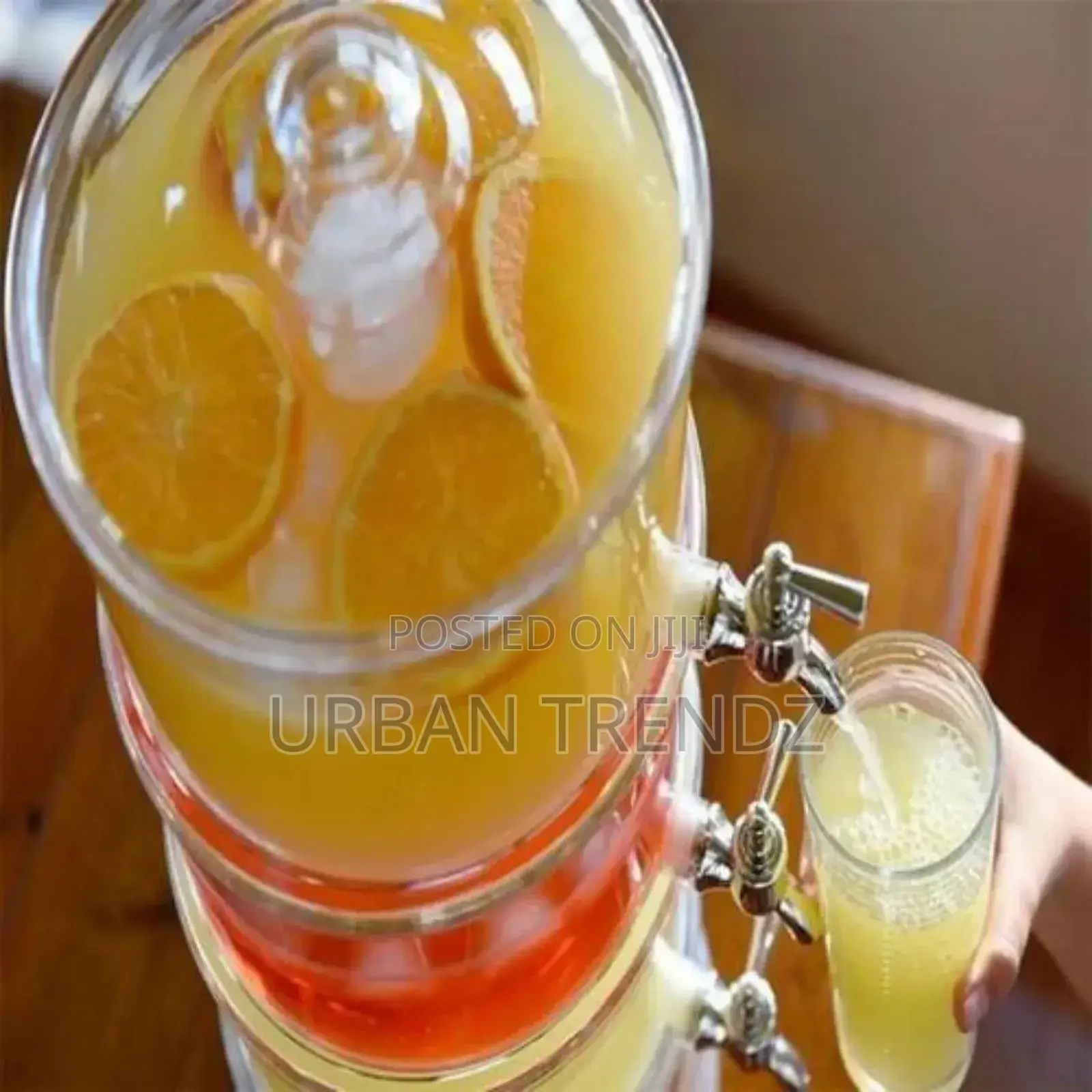Stackable Acrylic Beverage Juices Dispenser for Servingdrink