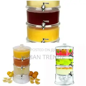 Stackable Acrylic Beverage Juices Dispenser for Servingdrink