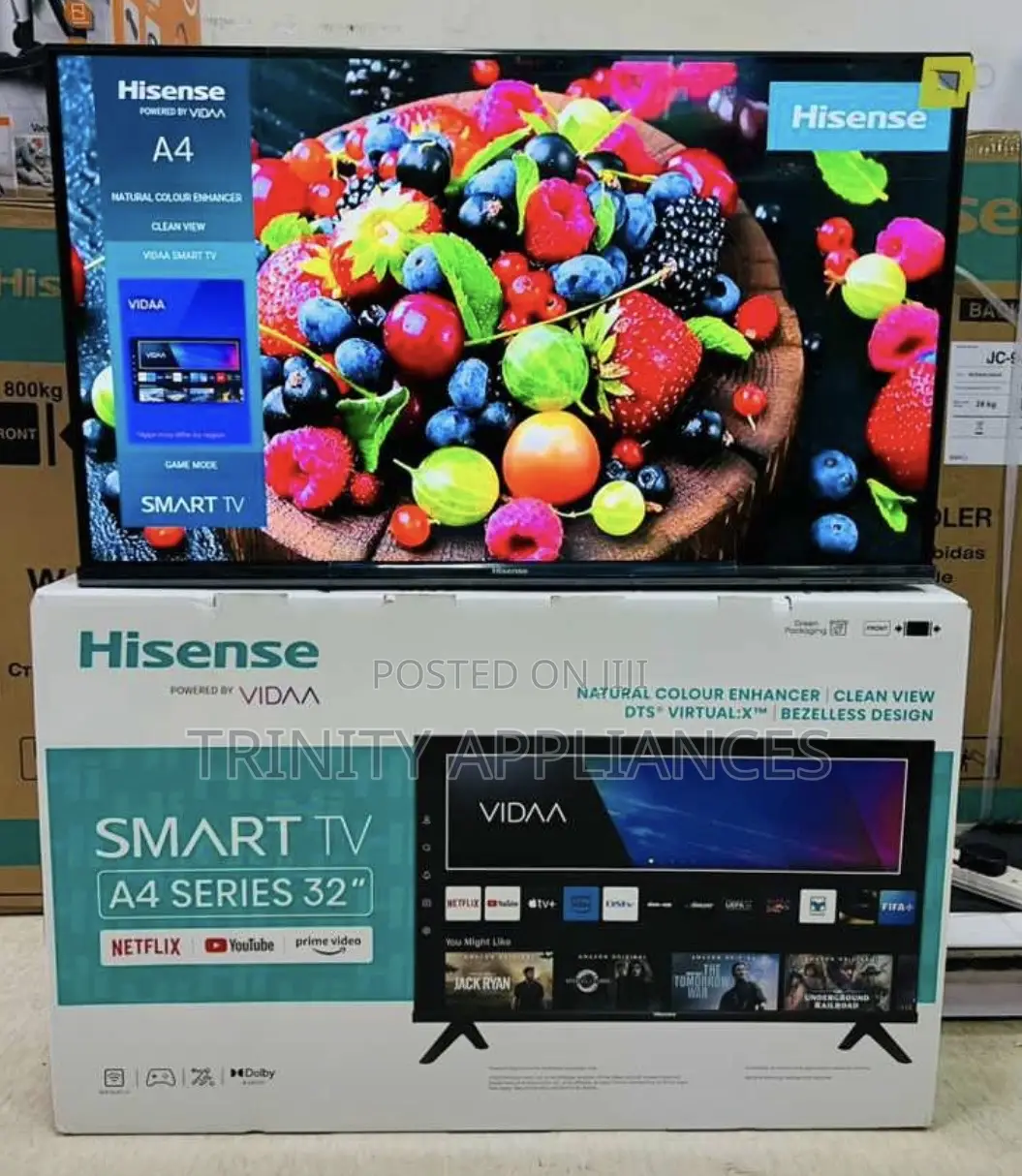 Hisense 32 Inches Full Hd Vidaa Smart Led Tv Smart Tv 32a4