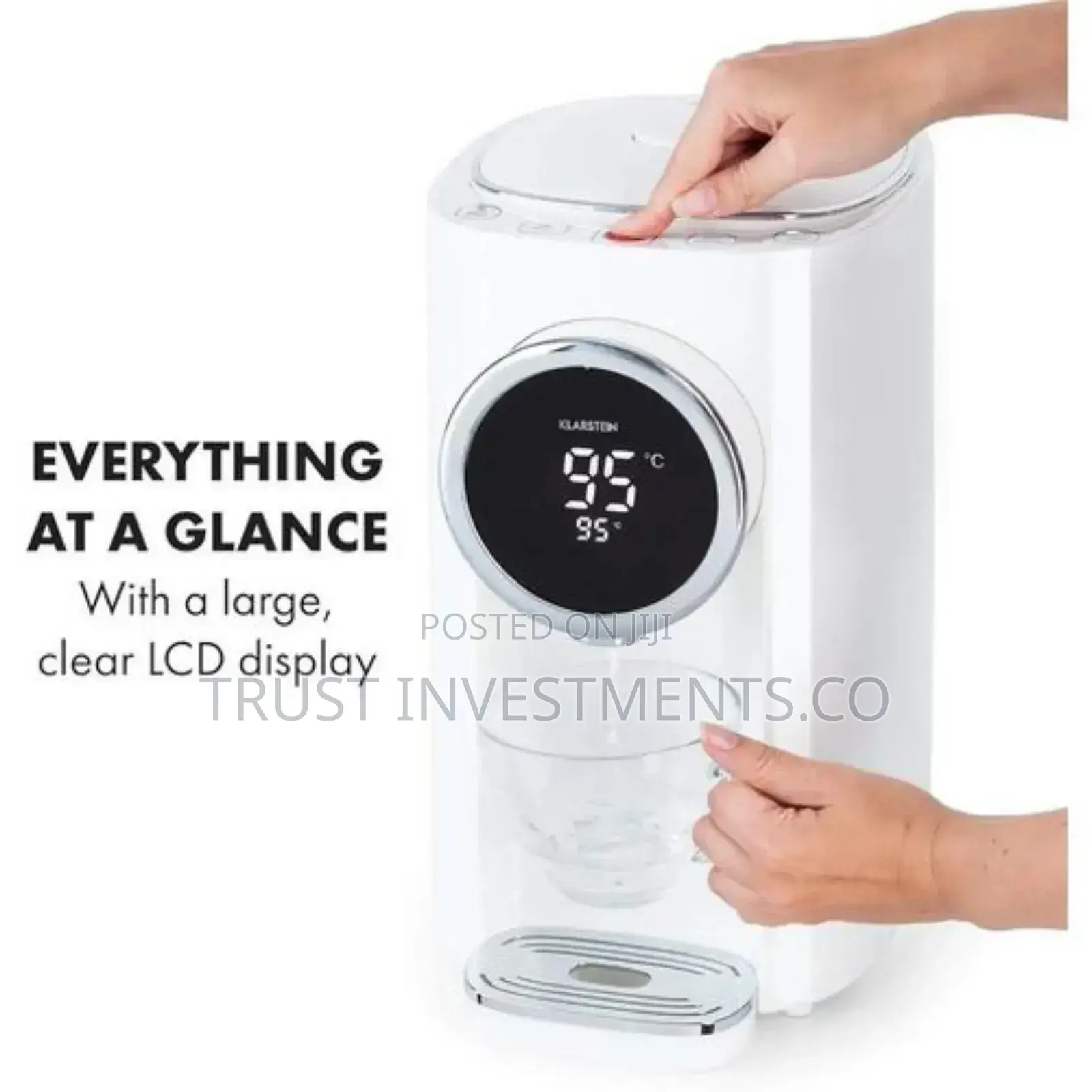 Winning Star 5 Liters Touch Operated Electric Thermostat