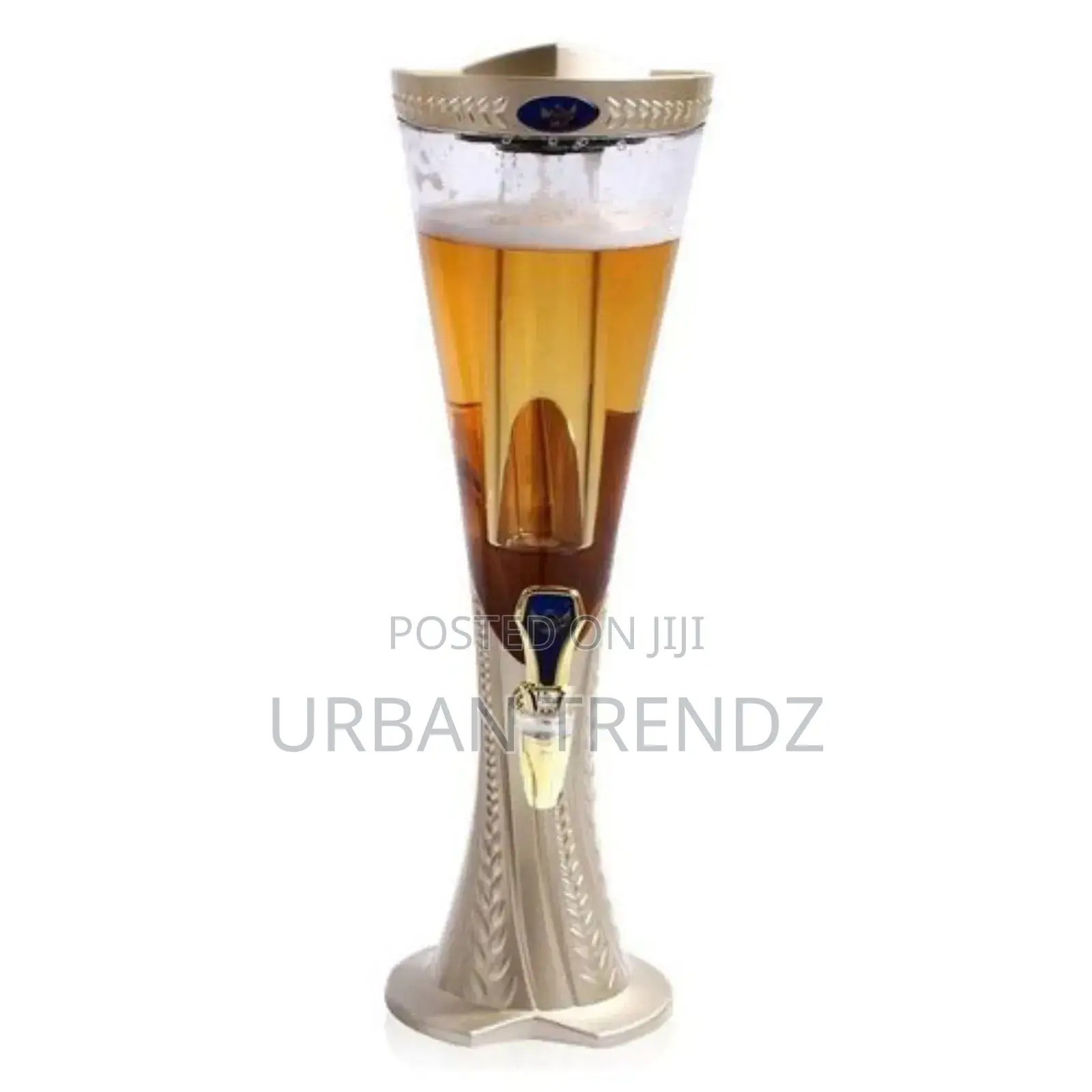 Elegant Acrylic 3 Liters Beer Drinks Juice Dispenser