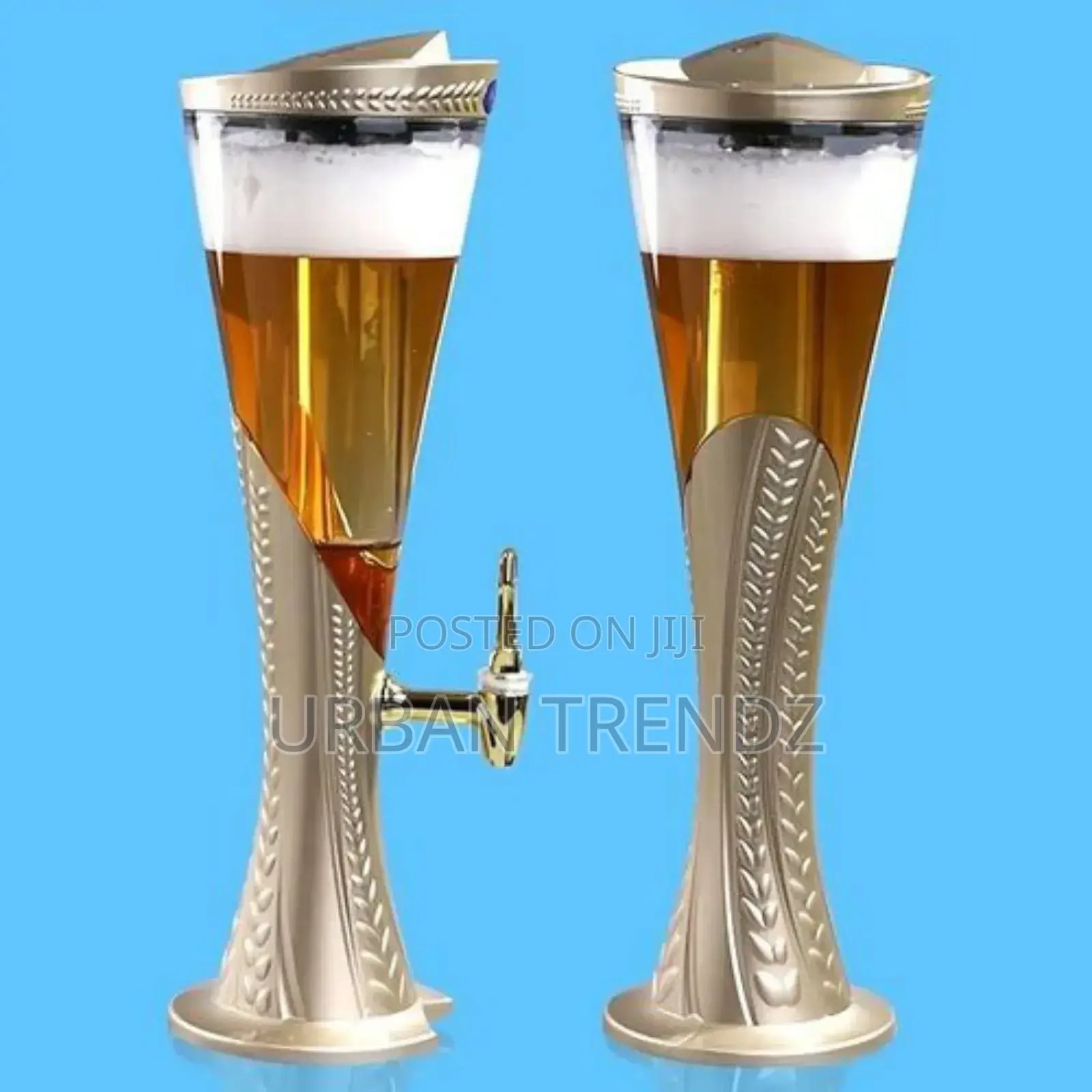 Elegant Acrylic 3 Liters Beer Drinks Juice Dispenser