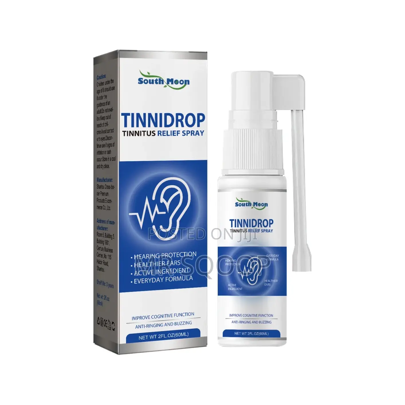 South Moon Tinnidrop Tinnitus Relief Ear Spray – 60ml