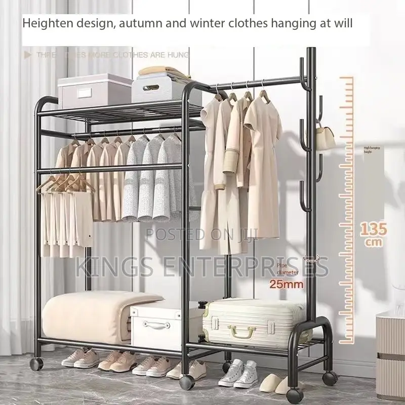 Multifunctional Clothes Rack and Organizer