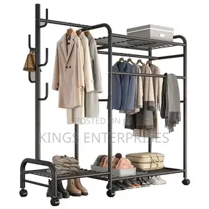 Multifunctional Clothes Rack and Organizer