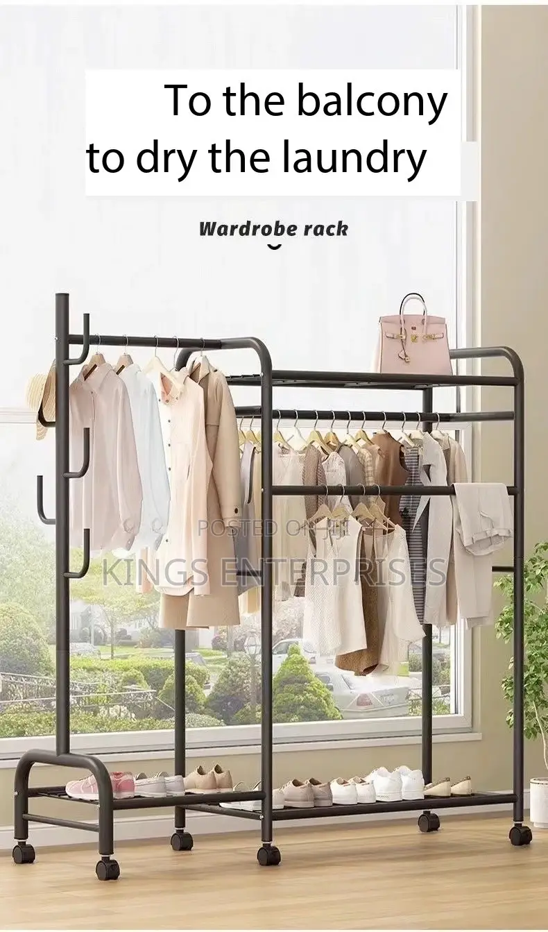 Multifunctional Clothes Rack and Organizer