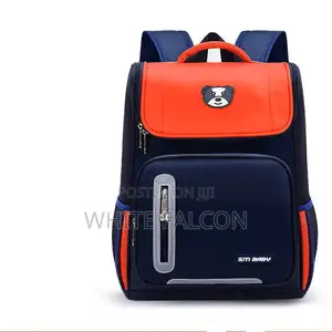 School Bag-Water Resistant, Large Capacity, Durable-Red