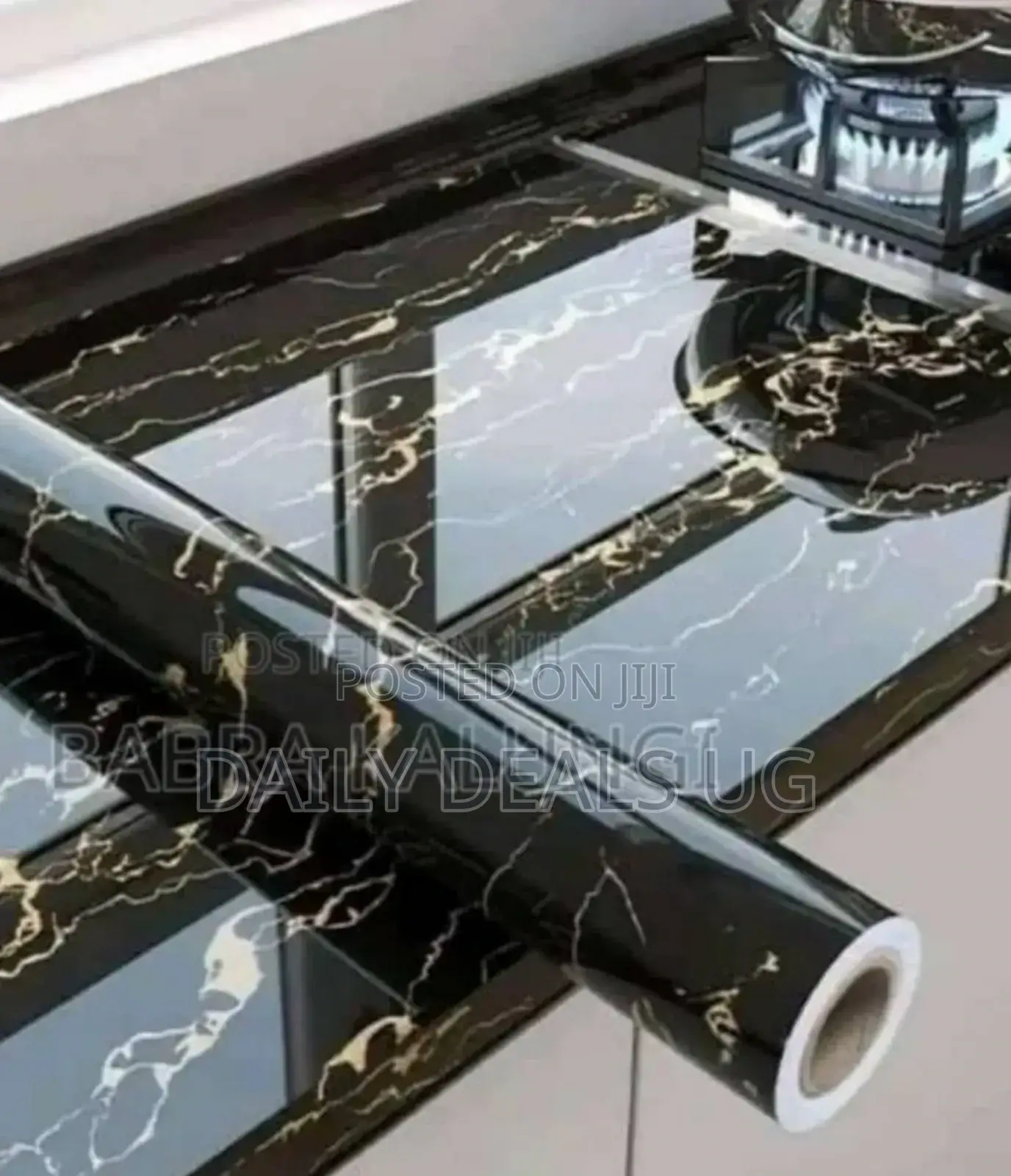 Black Waterproof Wallpaper