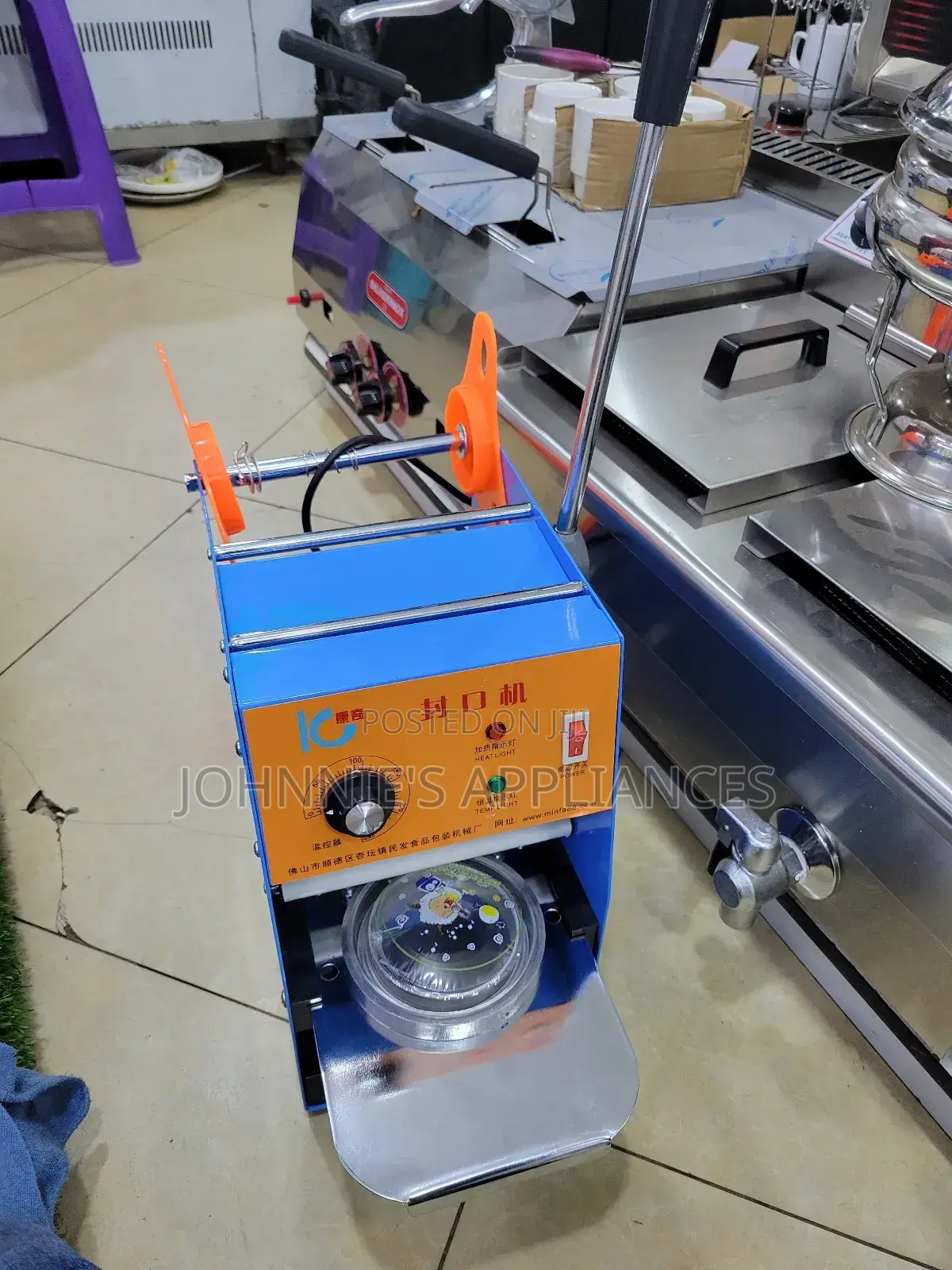 Ic Juice Cup Electric Sealer Machine