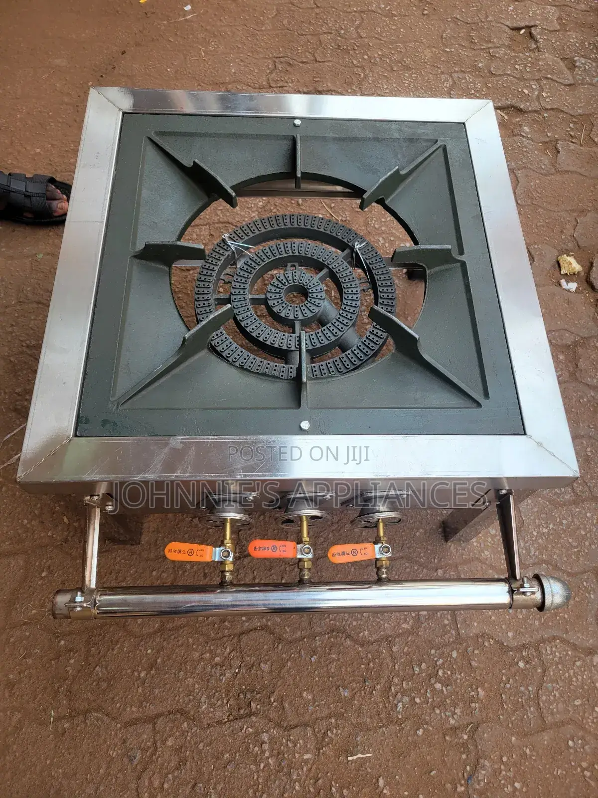 High Pressure Commercial Gas Cooker Single