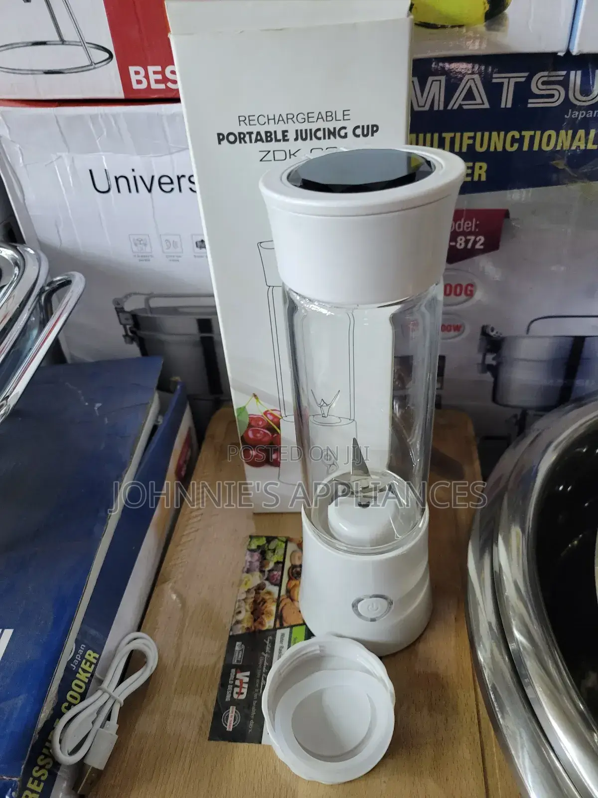 Potable Juicing Cup Rechargeable Blender