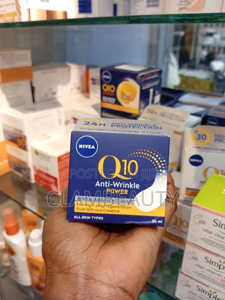 Nivea Q10 Power Antiwrinkle Firming Revitaliaing Night Cream