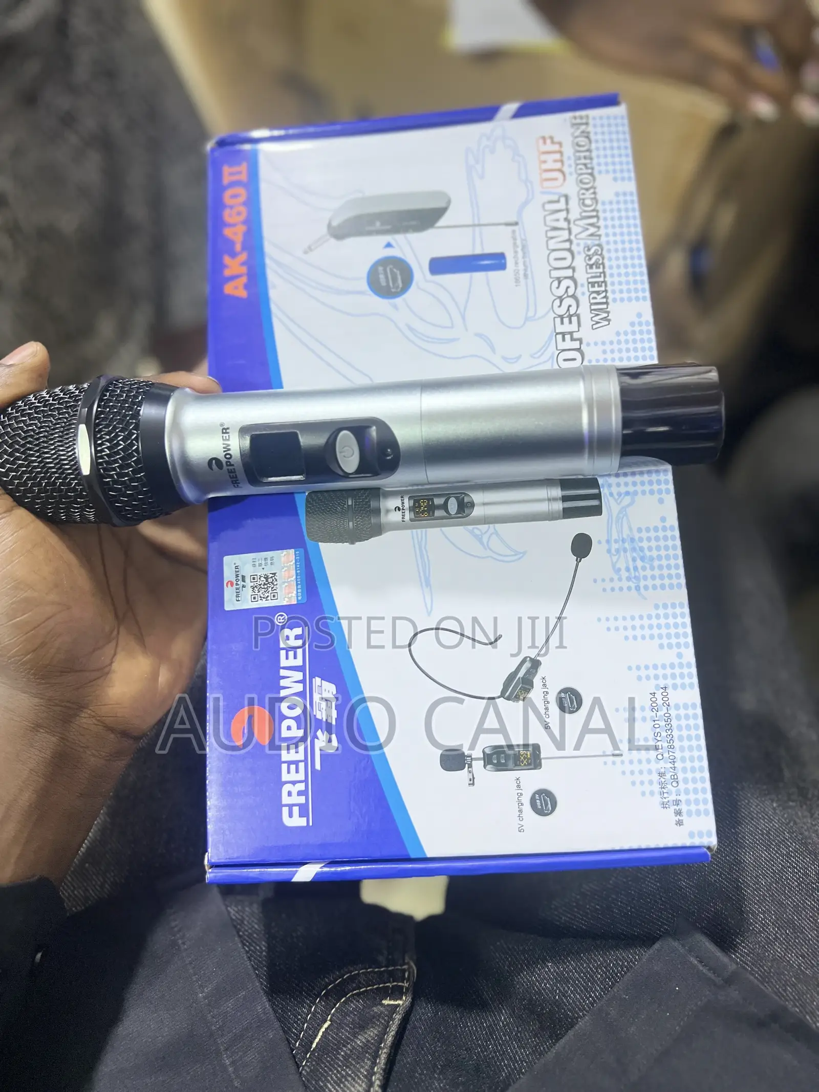 Free Power USA  Wire Microphone