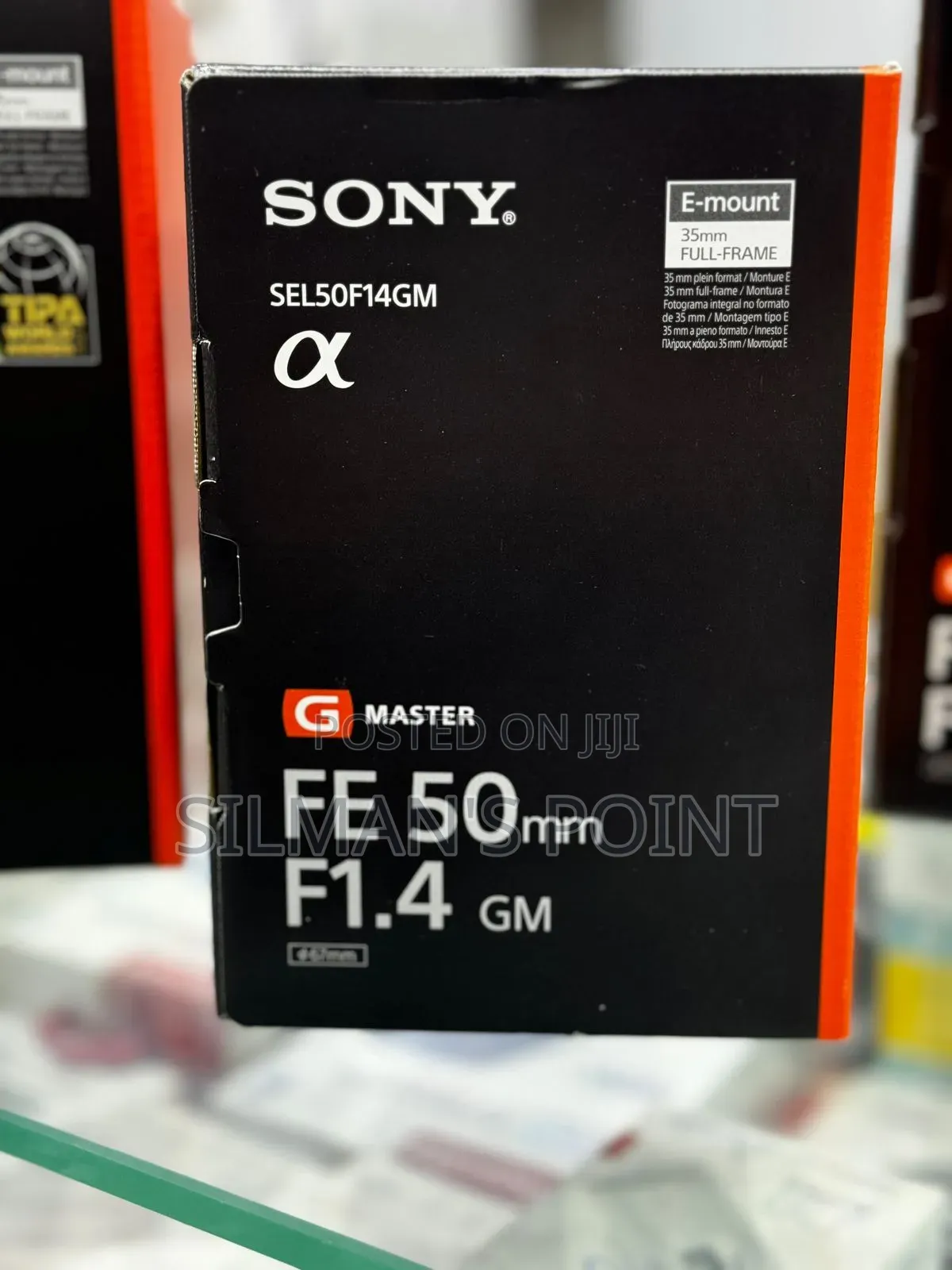 SONY Fe 50mm F1.4 GM Lens