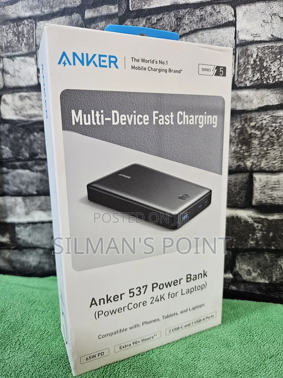 Anker 537 65W Pd Powerbank for Laptops