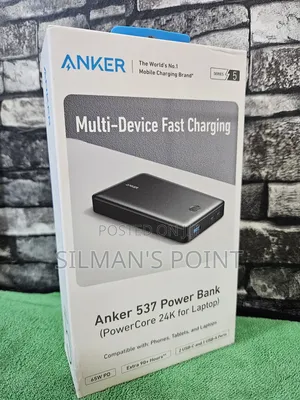 Anker 537 65W Pd Powerbank for Laptops