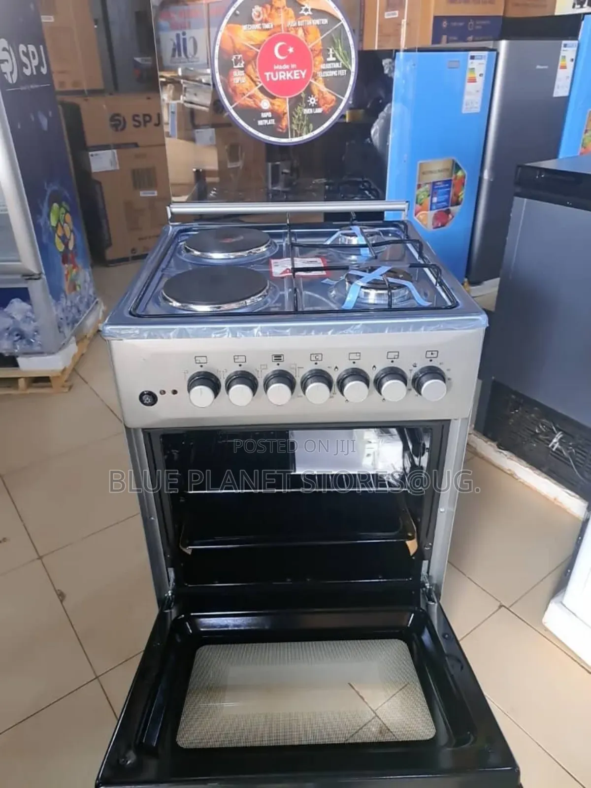 SPJ 2+2 Automatic Cookers \\ 60cm × 60cm
