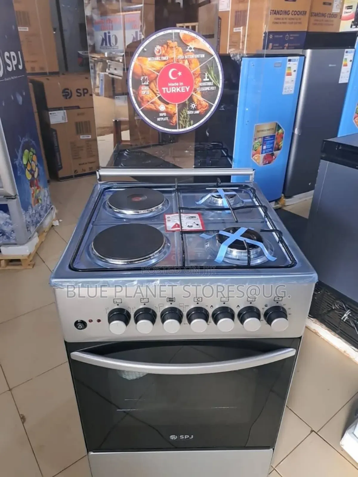 SPJ 2+2 Automatic Cookers \\ 60cm × 60cm