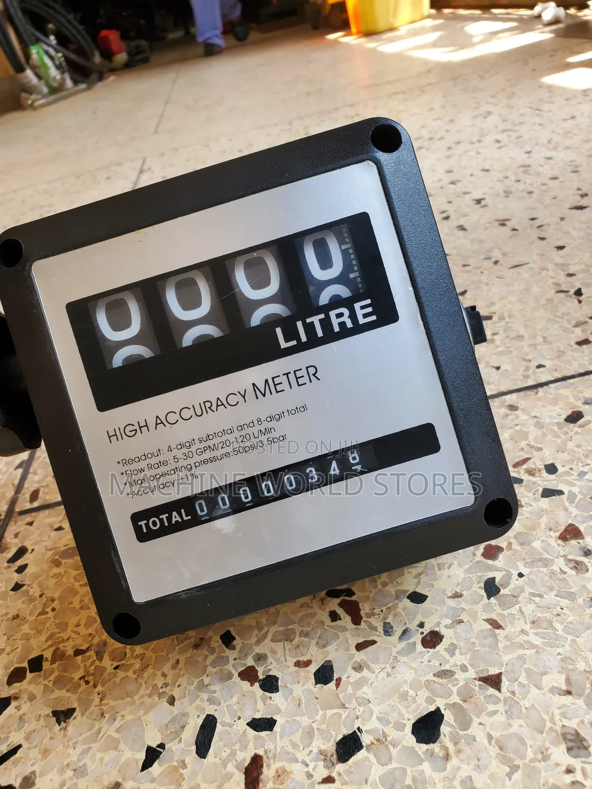 Fuel Pump Meter.