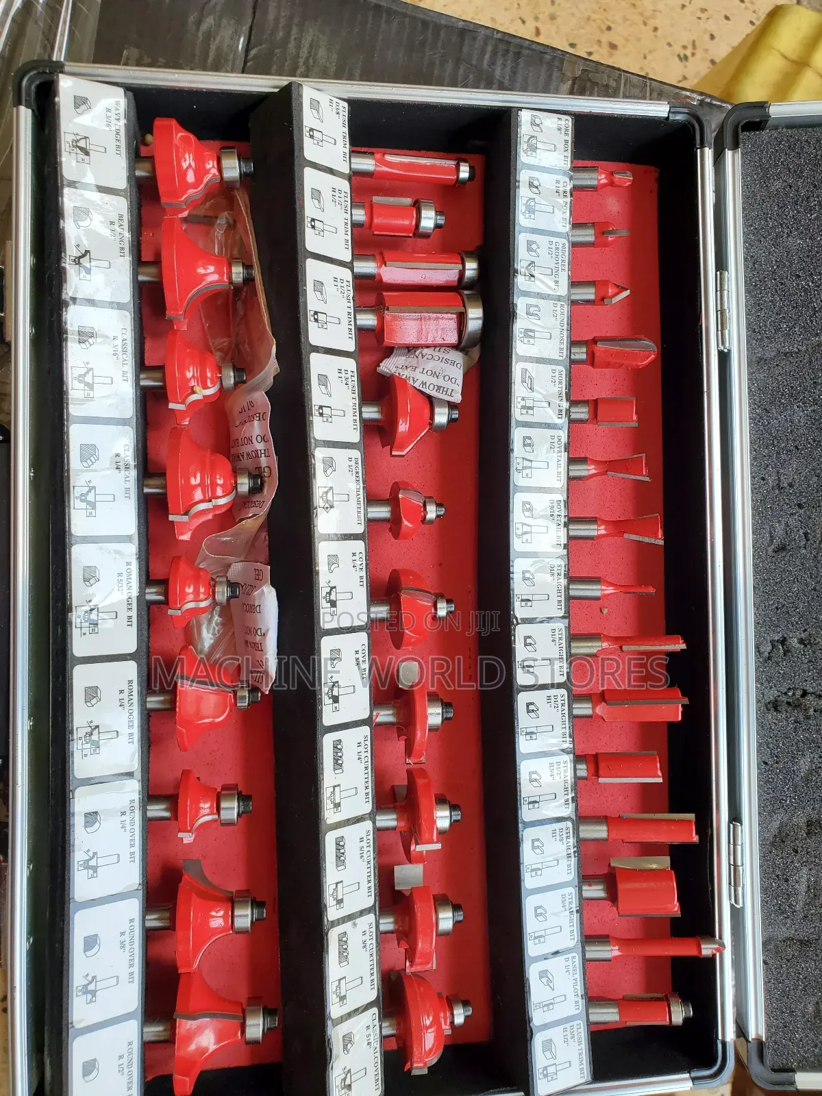 35pcs Route Bit Set