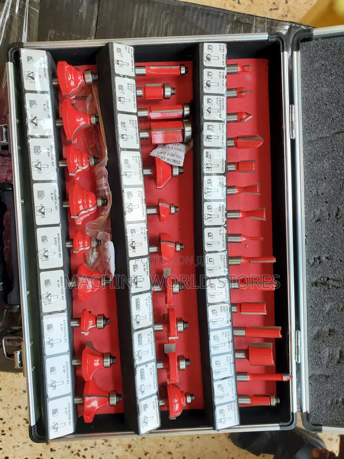 Router Bit Set (35 Pieces)